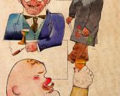 乔治 格罗兹 : German wine and German song